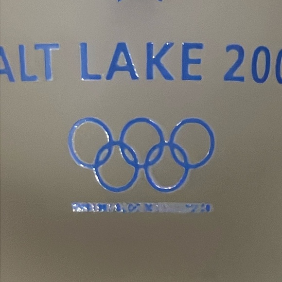 Collectible good condition Salt Lake 2002 Olympics Shot Glass - Picture 4 of 6